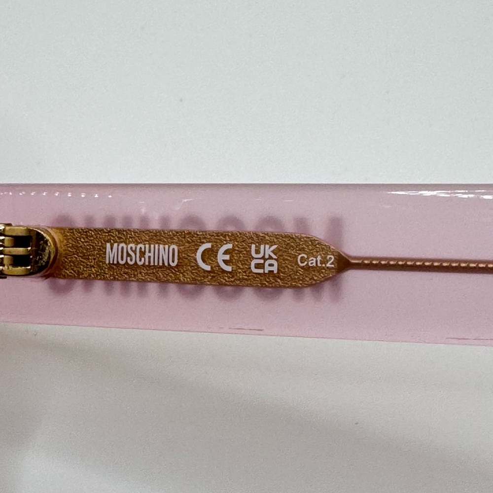 Moschino - pink Translucent sunglasses MOS 127/S 35JHA - 56-19-140 - Picture 4 of 14